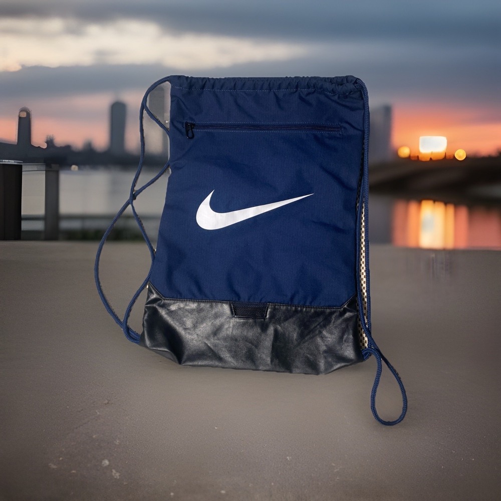 Nike Brasilia 9.5 Drawstring Backpack Bag Training Gym‎ Sack Pack